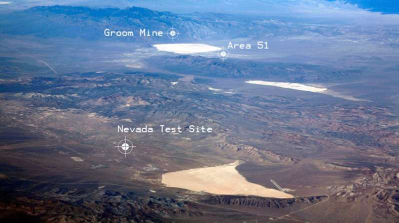 Drone καταγράφει την περιοχή «51» (βίντεο)